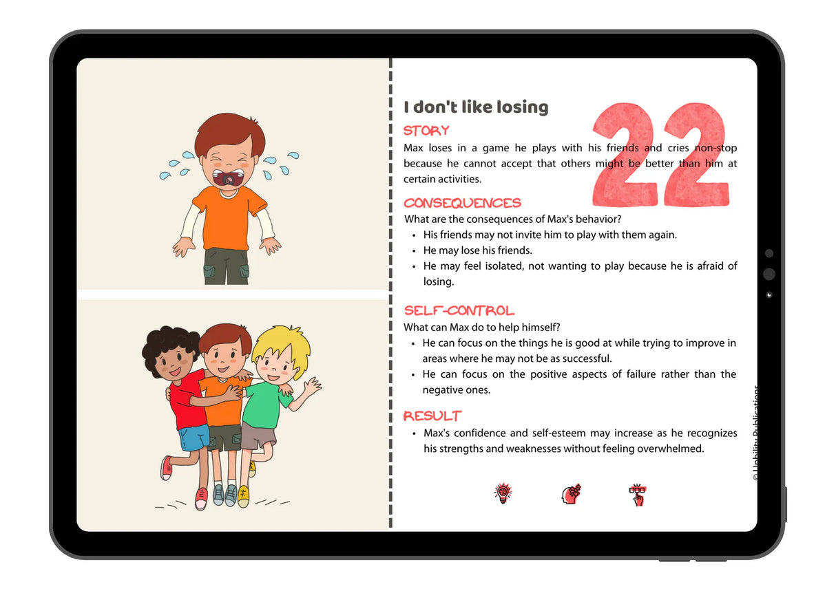 Social Situations | 300 Social Stories – Flip Card Series | SET OF 10 DIGITAL BOOKS