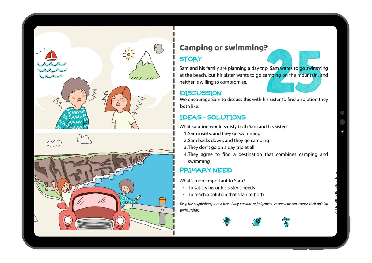 Social Situations | 300 Social Stories – Flip Card Series | SET OF 10 DIGITAL BOOKS