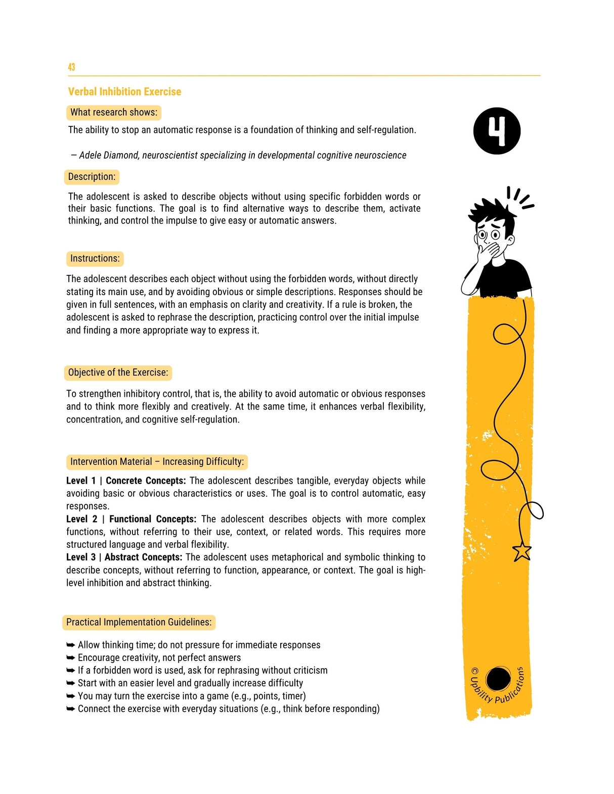 Executive Functions - Intervention Strategies | 12-18 years old