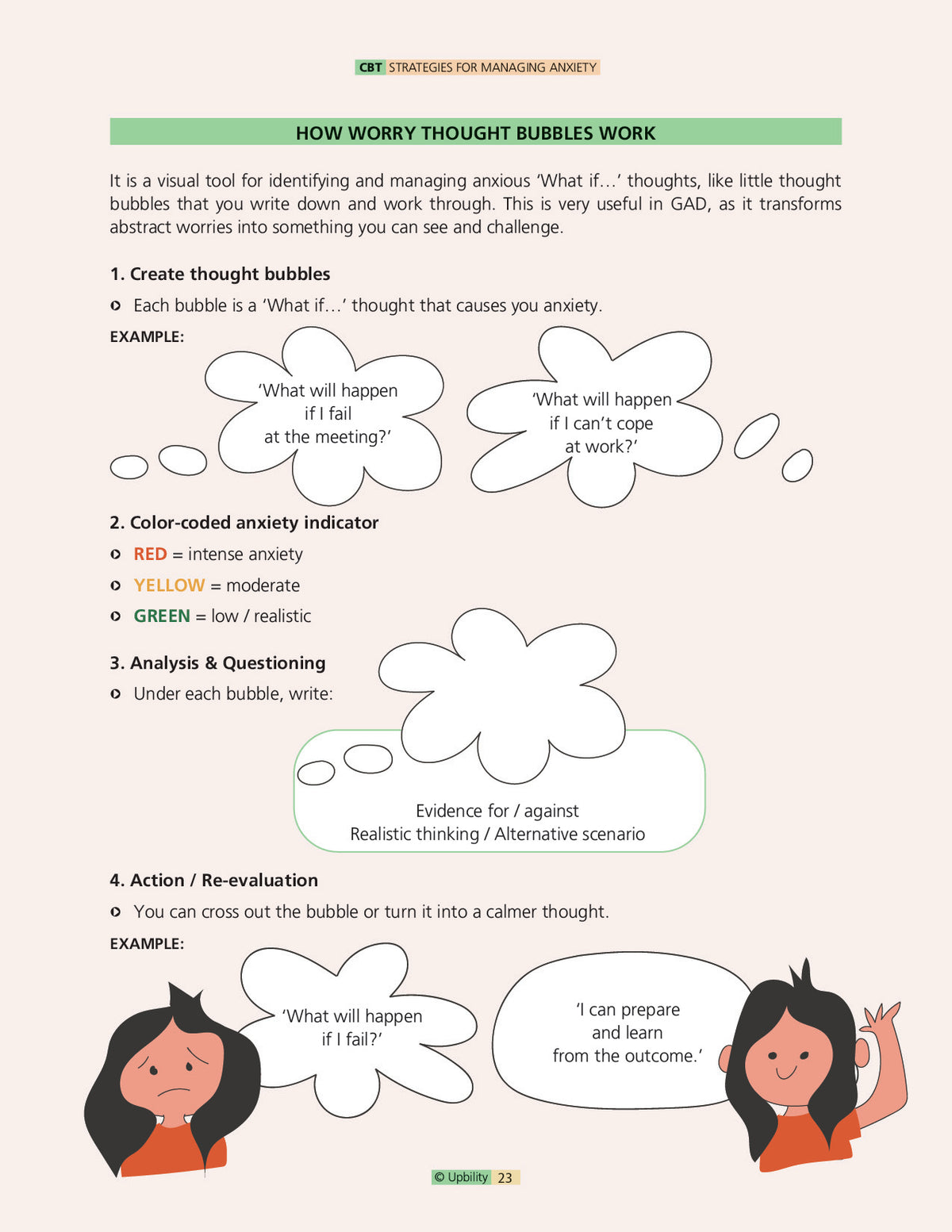 CBT Strategies for anxiety