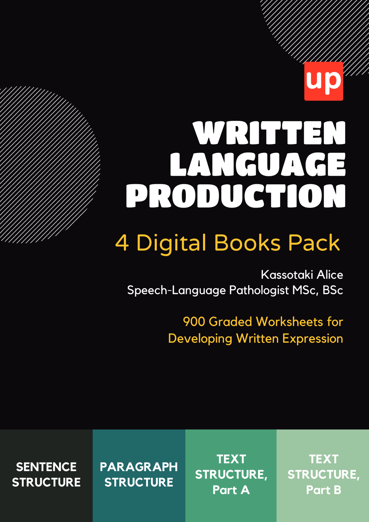 Written Language Production | SET OF 4 DIGITAL BOOKS
