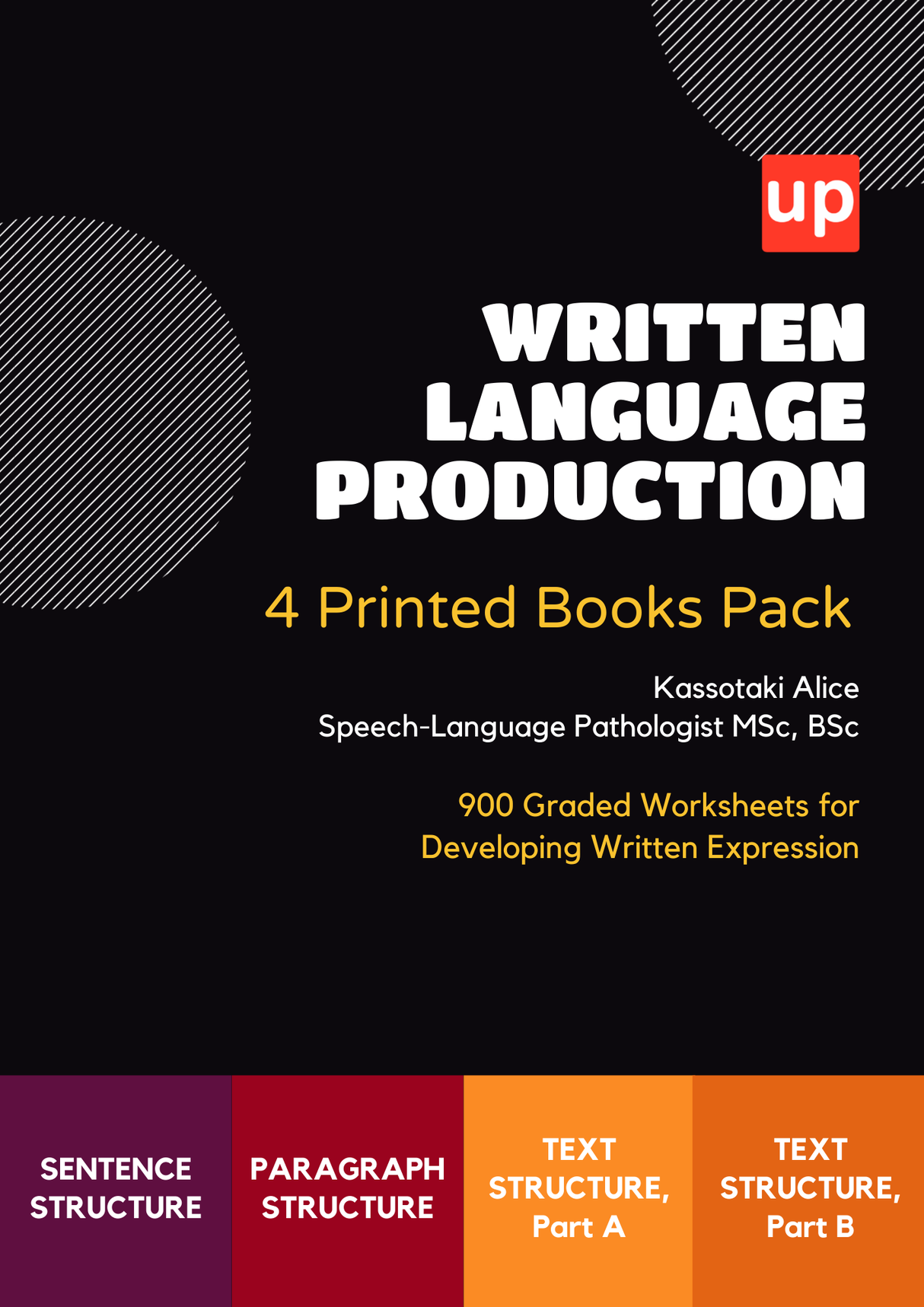 Written Language Production | SET OF 4 PRINTED BOOKS