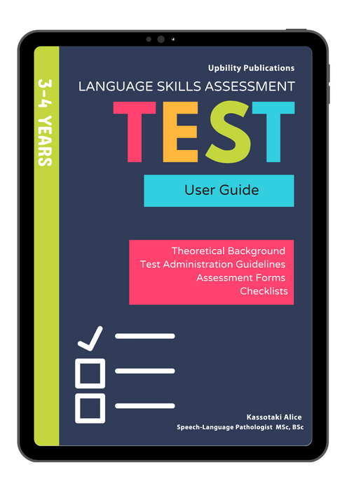 LANGUAGE SKILLS ASSESSMENT TEST | 3–4 years