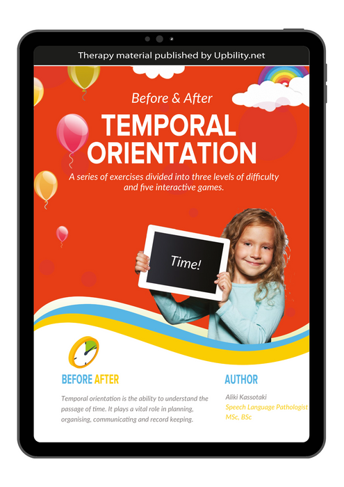 TEMPORAL ORIENTATION | Before & After