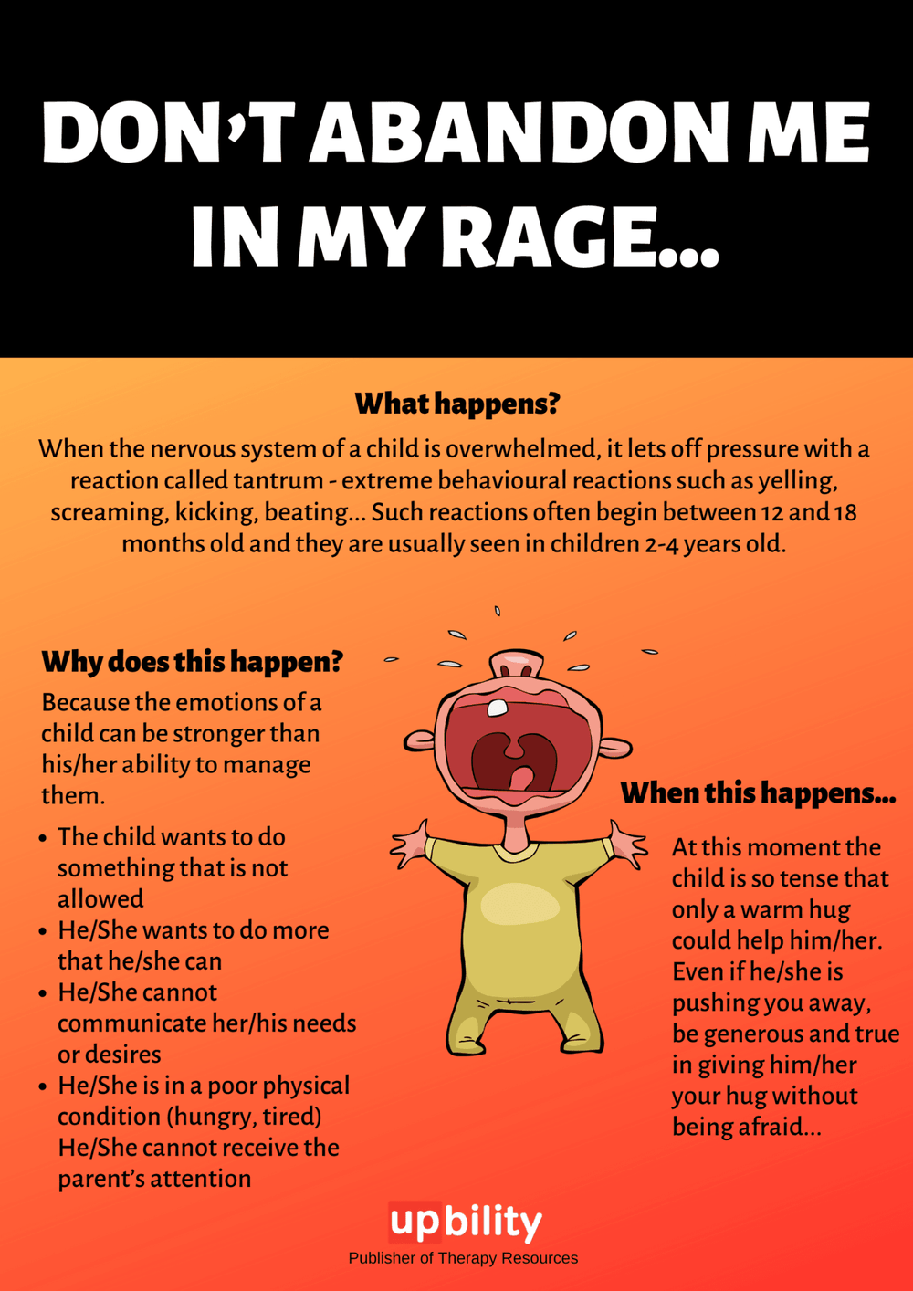 DON’T ABANDON ME IN MY RAGE... – Upbility Publications