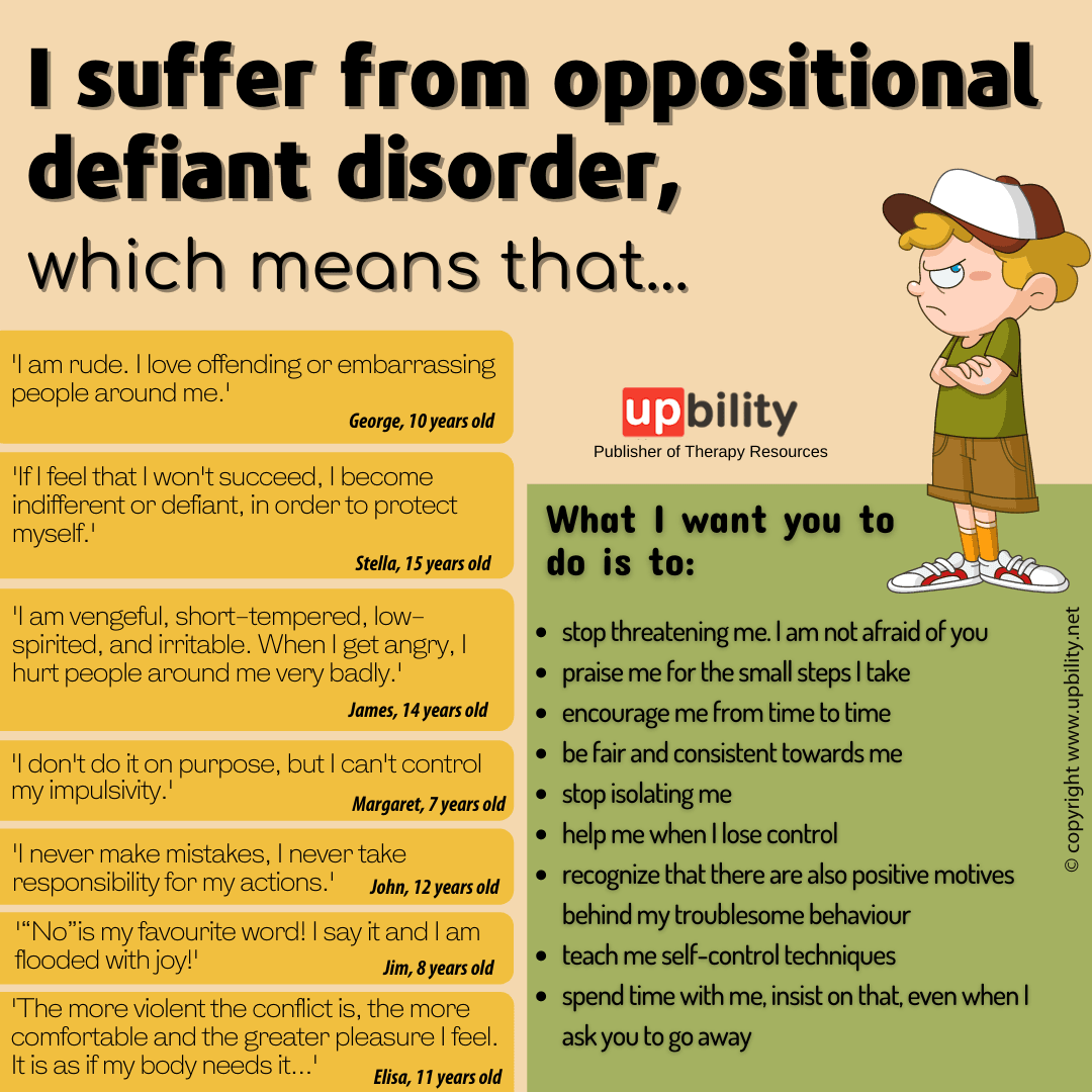 What Is Oppositional Defiant Disorder? — Upbility Publications