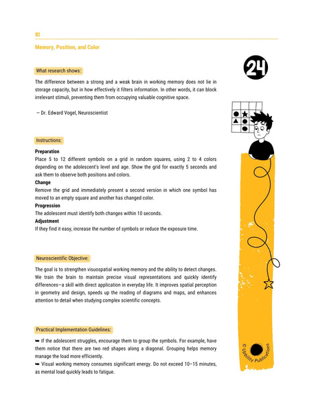 Executive Functions - Intervention Strategies | 12-18 years old