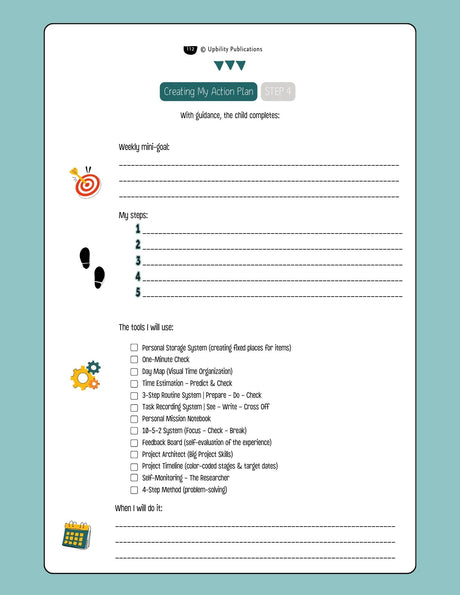 MASTERPLAN 7-12 | Organization & Time Management Program