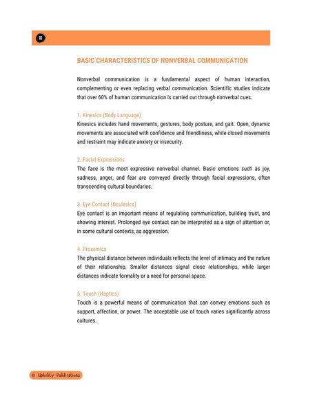 Nonverbal Communication