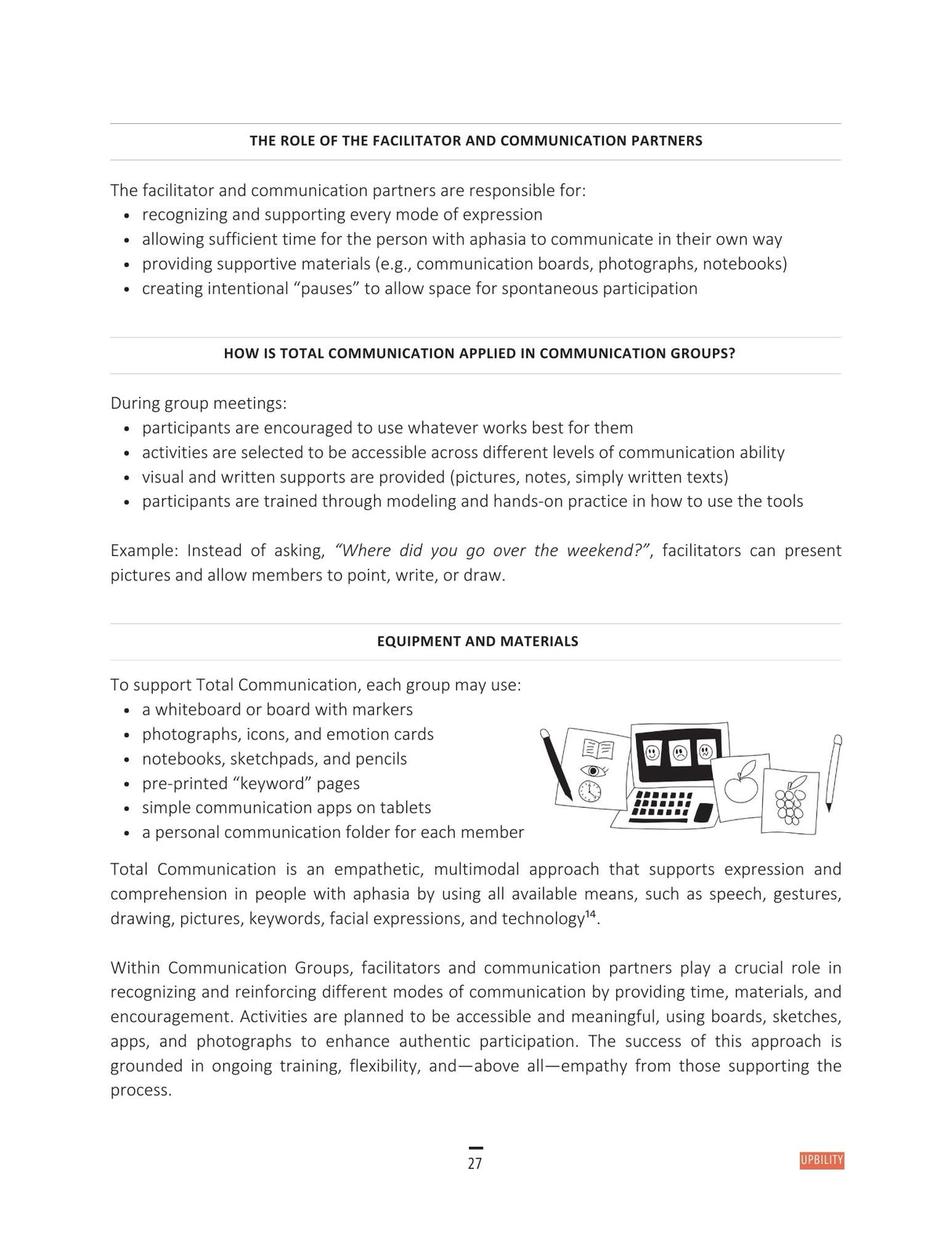 Guide to Creating and Organizing Aphasia Communication Groups