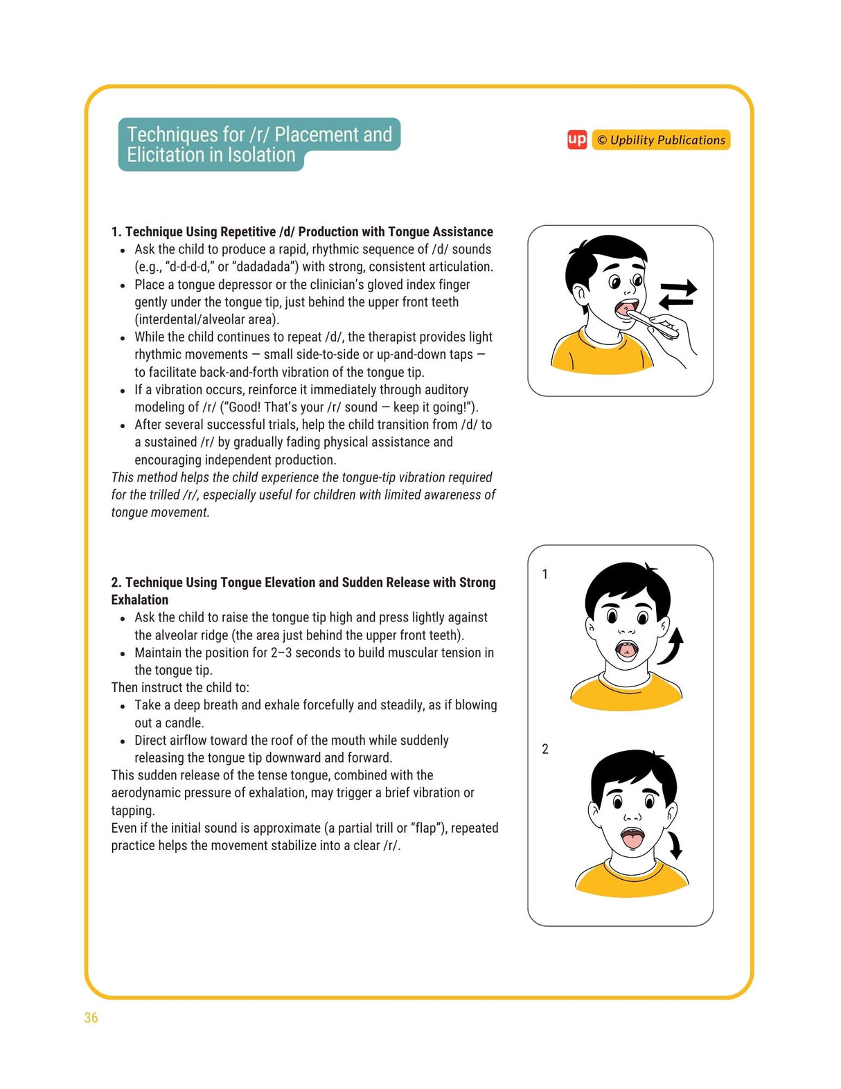 Articulation of the /r/ phoneme | Assessment & Therapy Guide