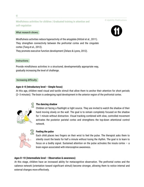 Executive Functions - Intervention Strategies | 6-12 years old