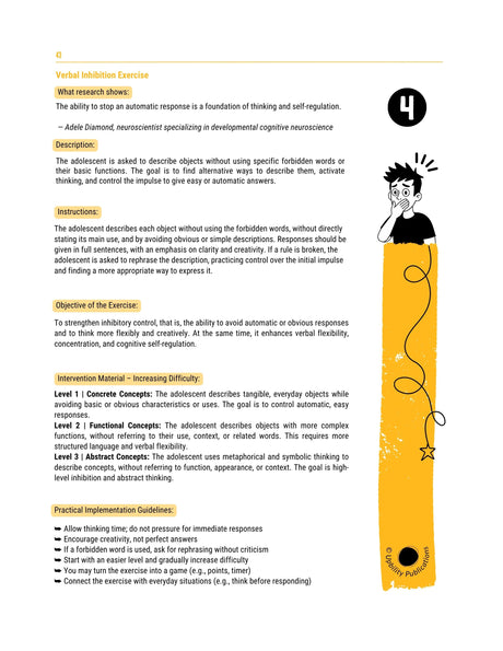 Executive Functions - Intervention Strategies | 12-18 years old