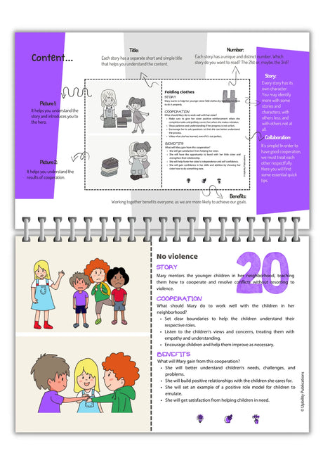 Social Situations | 300 Social Stories – Flip Card Series | SET OF 10 PRINTED BOOKS