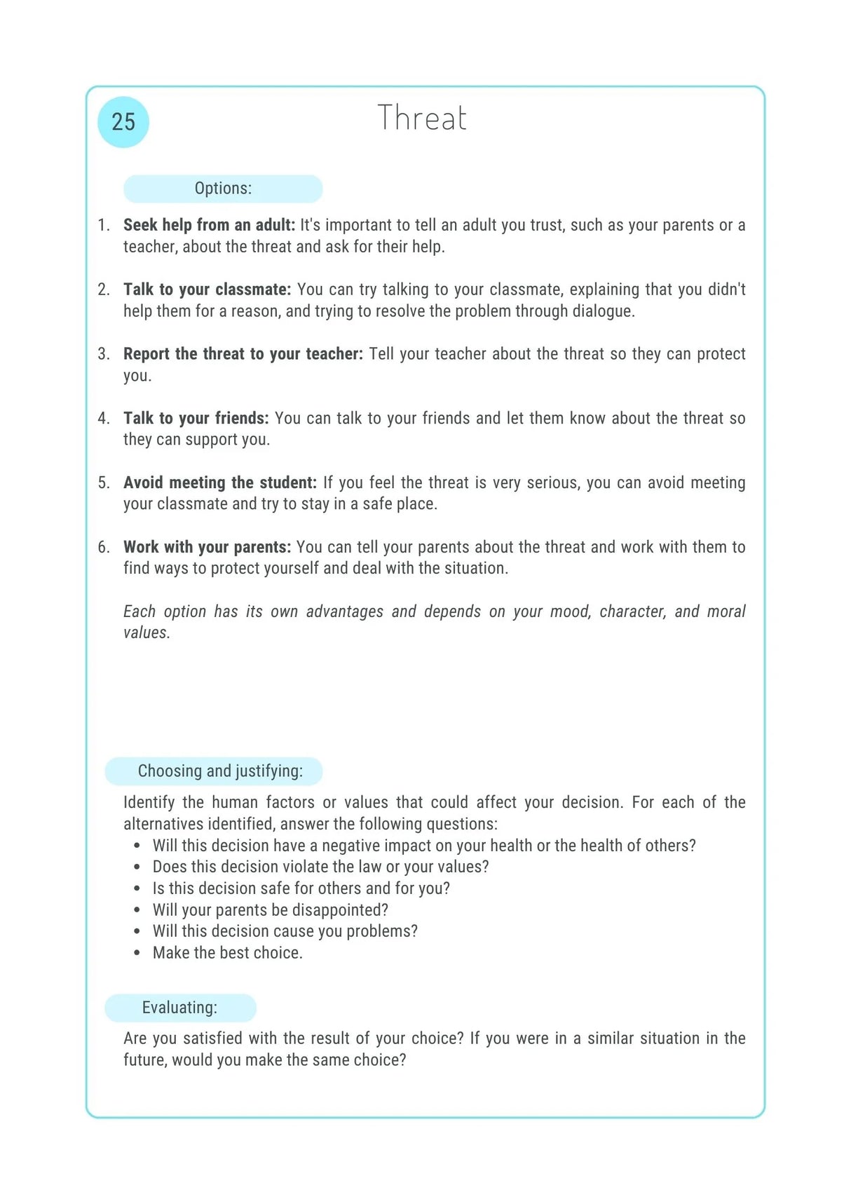 Social situations for autistic adolescents | SET OF 5 PRINTED BOOKS