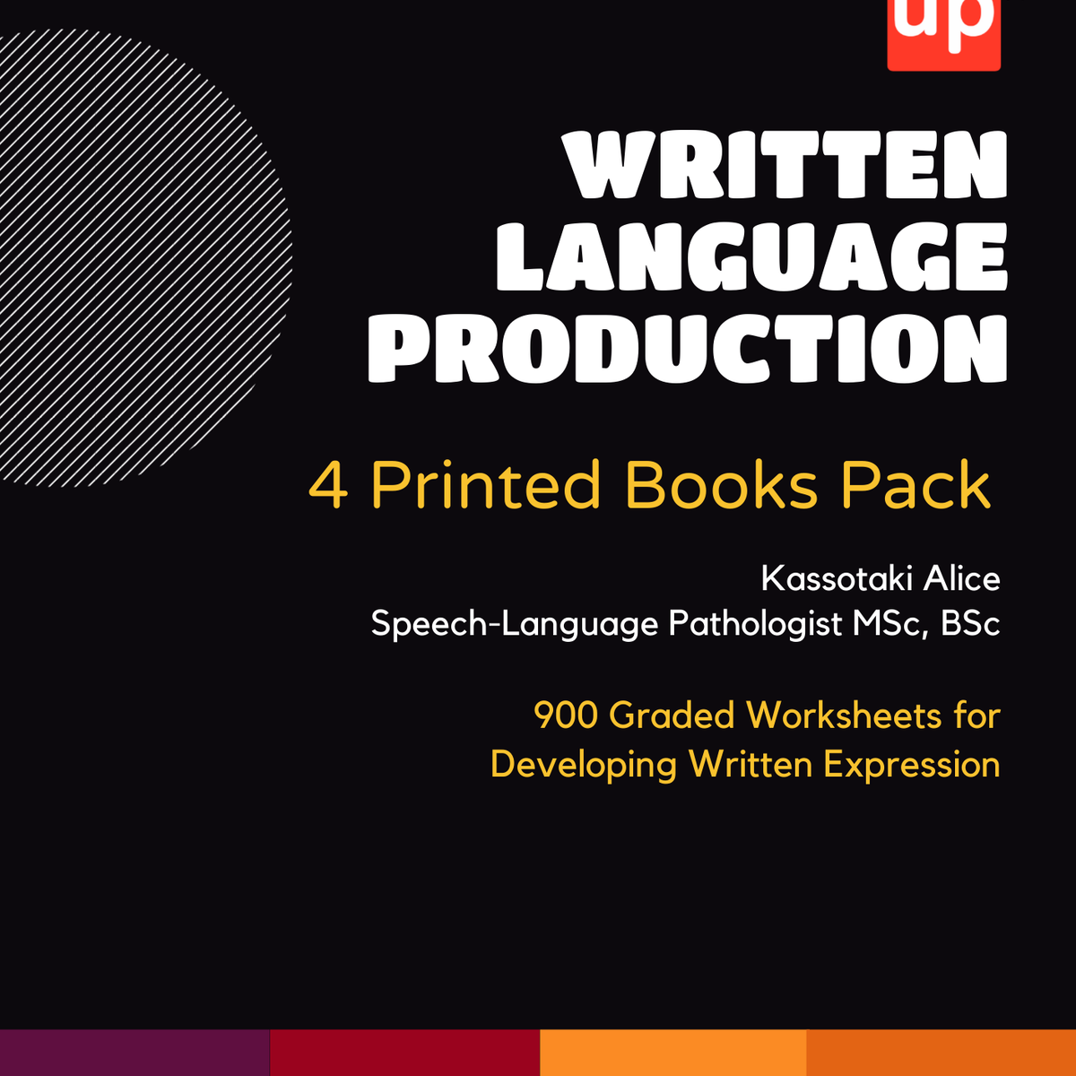 Written Language Production | SET OF 4 PRINTED BOOKS – Upbility ...