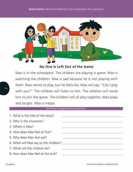 Developing Reading Comprehension in Autistic Children – SET OF 3 PRINTED BOOKS