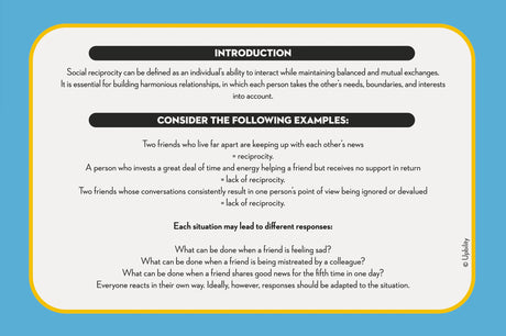 Social Savvy Series - Developing Social Reciprocity