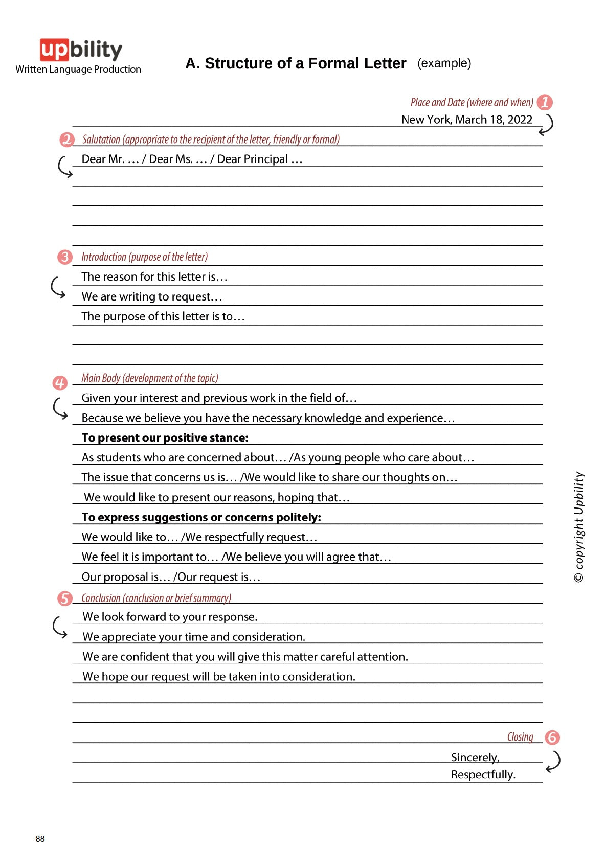 Written Language Production | TEXT STRUCTURE, Part B