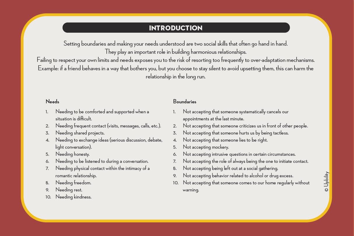 Social Savvy Series - Setting Boundaries and Making Your Needs Understood