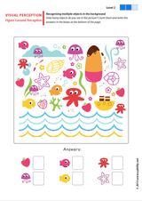 Visual Perception Skills for Children with Dyslexia | SET OF 7 PRINTED BOOKS