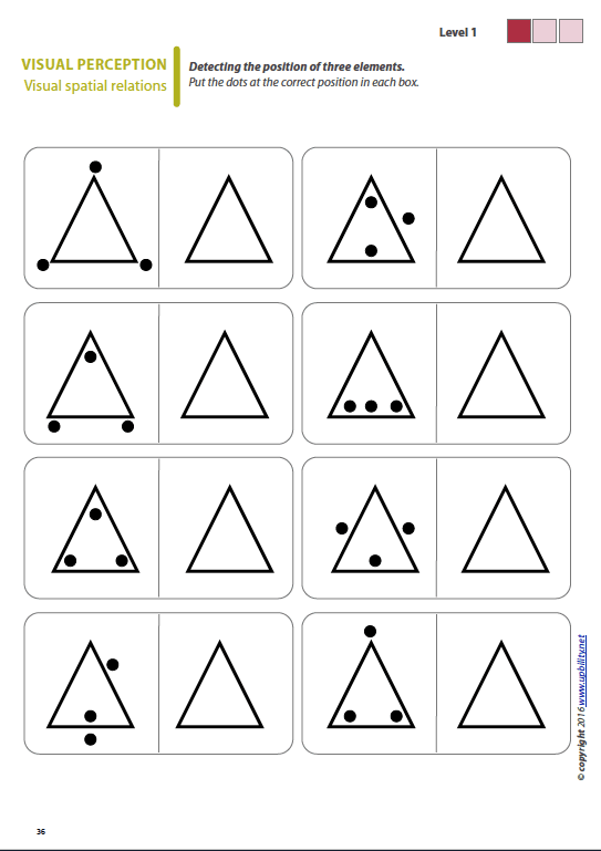 Visual Perception Skills for Children with Dyslexia | SET OF 7 PRINTED BOOKS