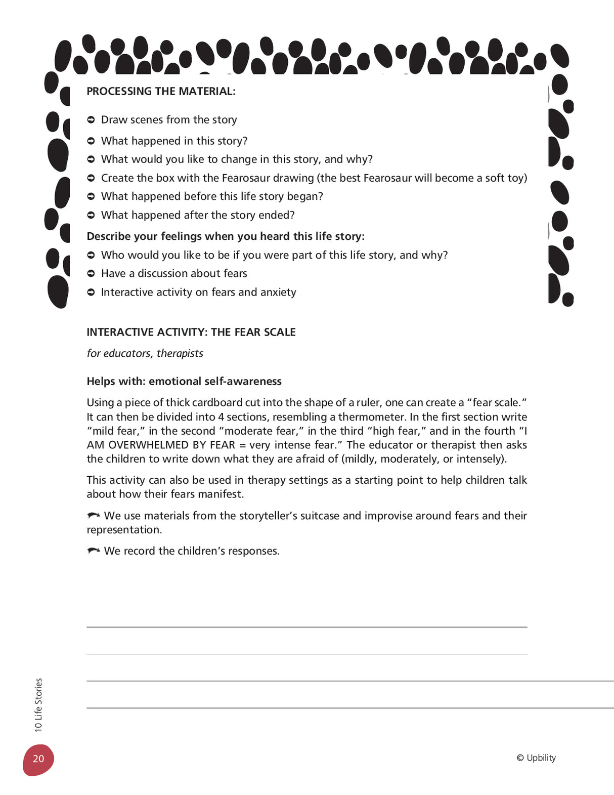 10 Life Stories: A Tool for Identifying Psychological Issues in School-Aged Children
