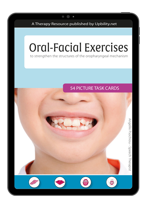 PICTURE CARDS | Oral-Facial Exercises
