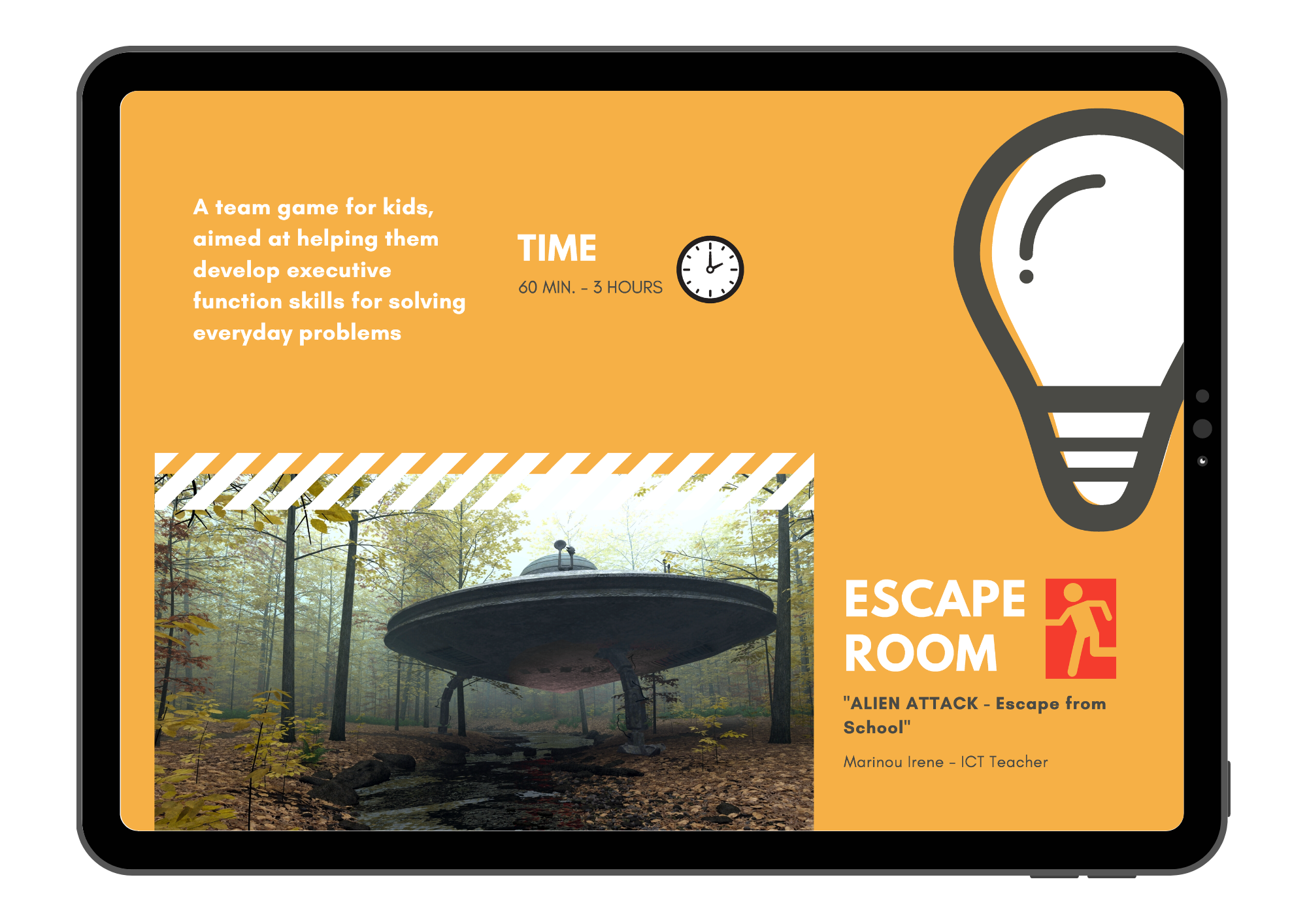 ESCAPE ROOMS Alien Attack Escape from School — Upbility Publications