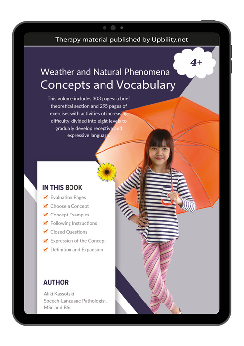 Concepts and vocabulary | WEATHER AND NATURAL PHENOMENA