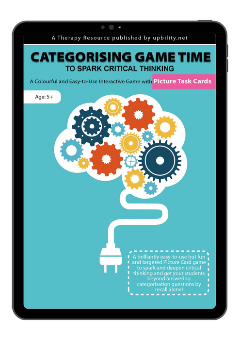 PICTURE CARDS | CATEGORISING GAME TIME to Spark Critical Thinking