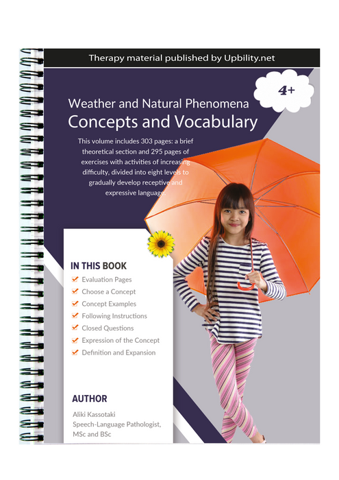 Concepts and vocabulary | WEATHER AND NATURAL PHENOMENA