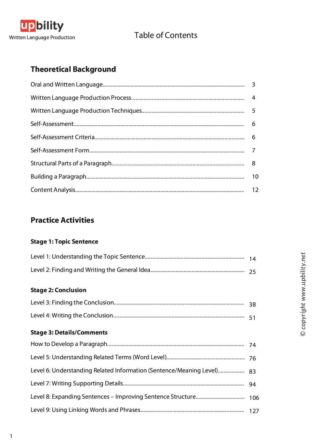 written-language-production-paragraph-structure