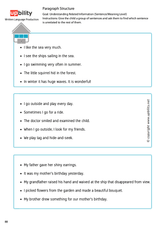 written-language-production-paragraph-structure