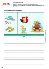 written-language-production-paragraph-structure