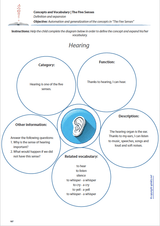 Concepts and vocabulary | THE FIVE SENSES - Upbility EN