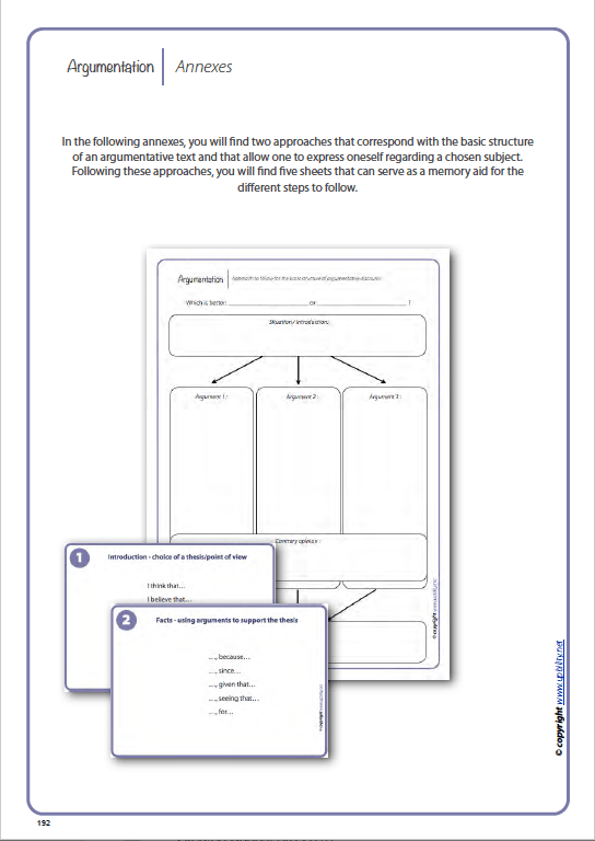 Development of Oral and Written Discourse through Argumentation - Upbility EN