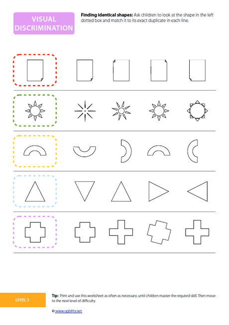 Development of Visual Discrimination - Upbility EN