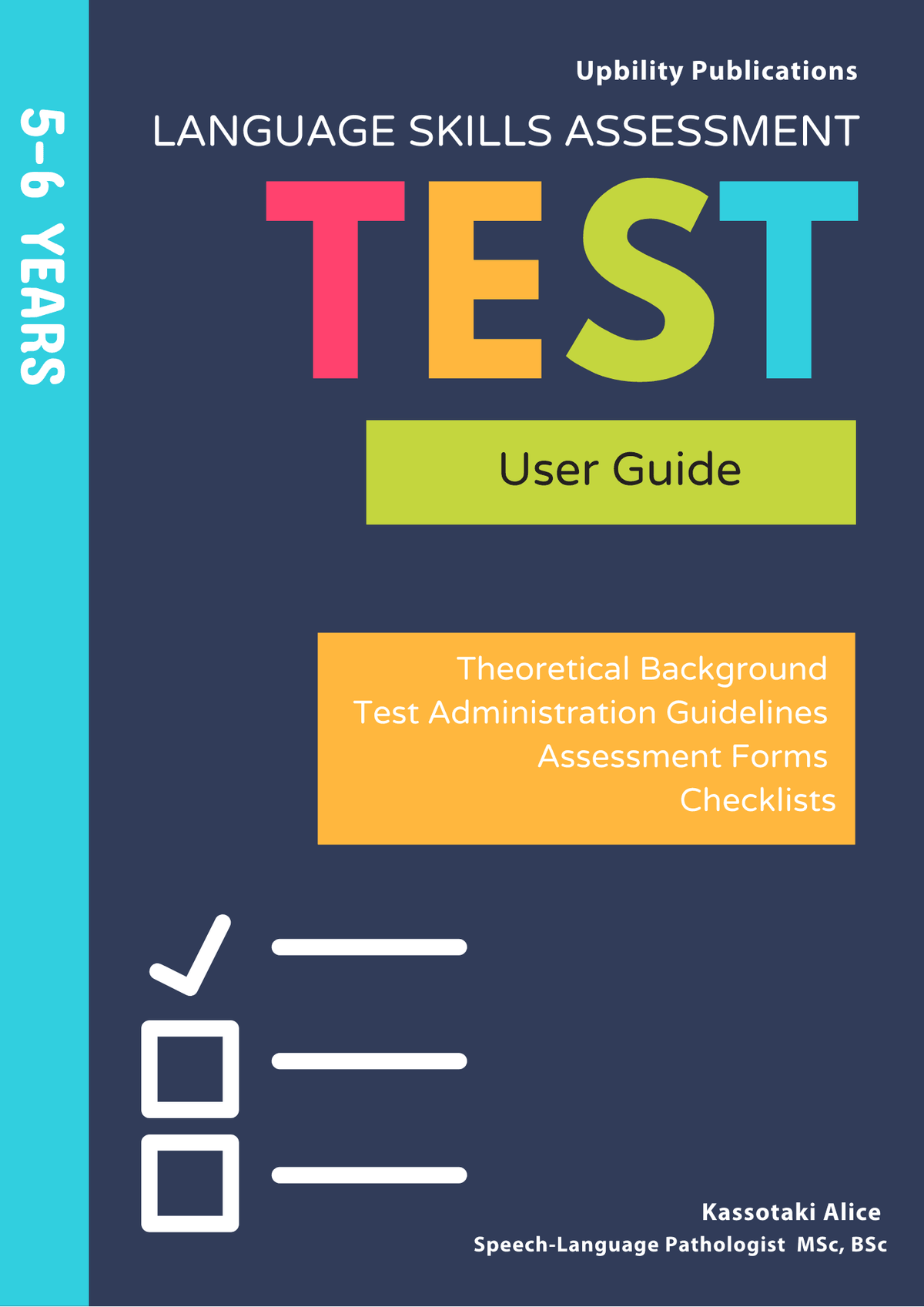 LANGUAGE SKILLS ASSESSMENT TEST | 5–6 years – Upbility Publications