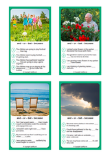 PICTURE CARDS | Fun Conjunction Practice - Upbility EN