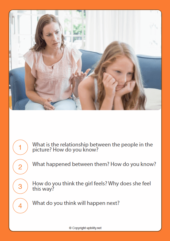 PICTURE CARDS | Social Inferences – Upbility Publications