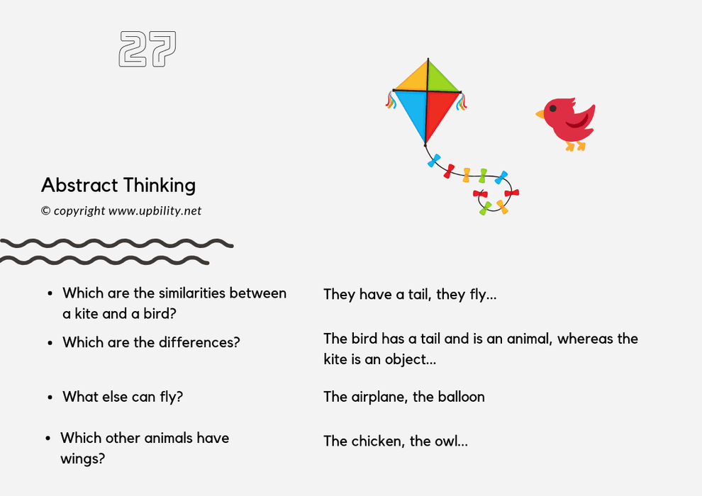 POCKET CARDS | Abstract thinking - Upbility EN