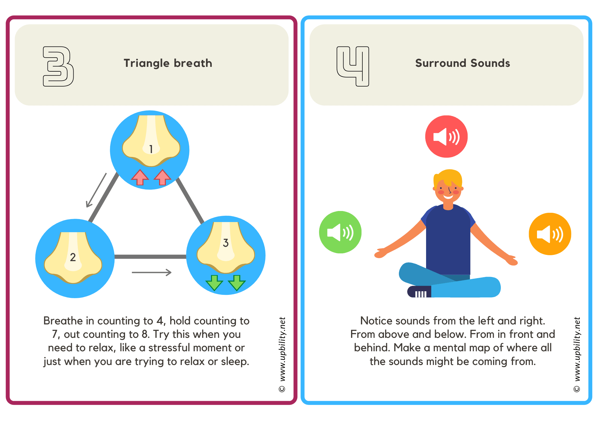 POCKET CARDS | Mindfulness Cards for kids — Upbility Publications