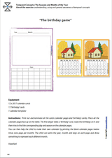 TEMPORAL ORIENTATION | The Seasons and Months of the Year - Upbility EN