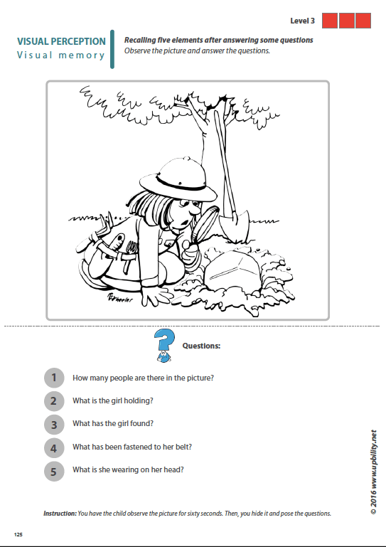 Visual Perception Skills for Children with Dyslexia | PART 4: Visual Memory - Upbility EN