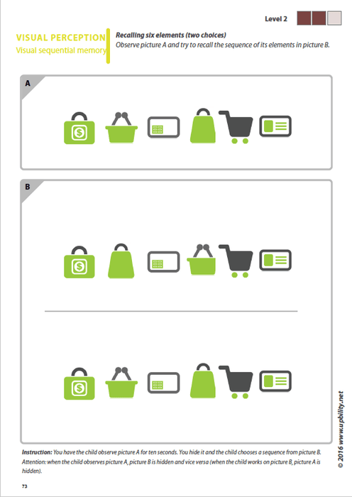 Visual Sequential Pattern Visual Perception Skills for Children with Dyslexia | PART 5: Visual S ...