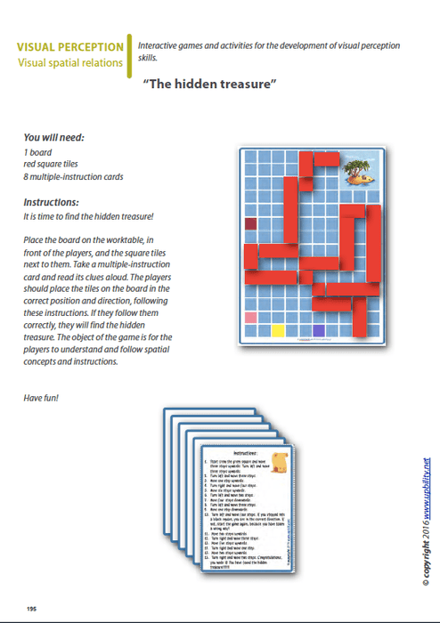 Visual Spatial Activities
